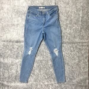 Signature By Levi Strauss Women's Jeans Shaping High Rise Super Skinny Blue 10